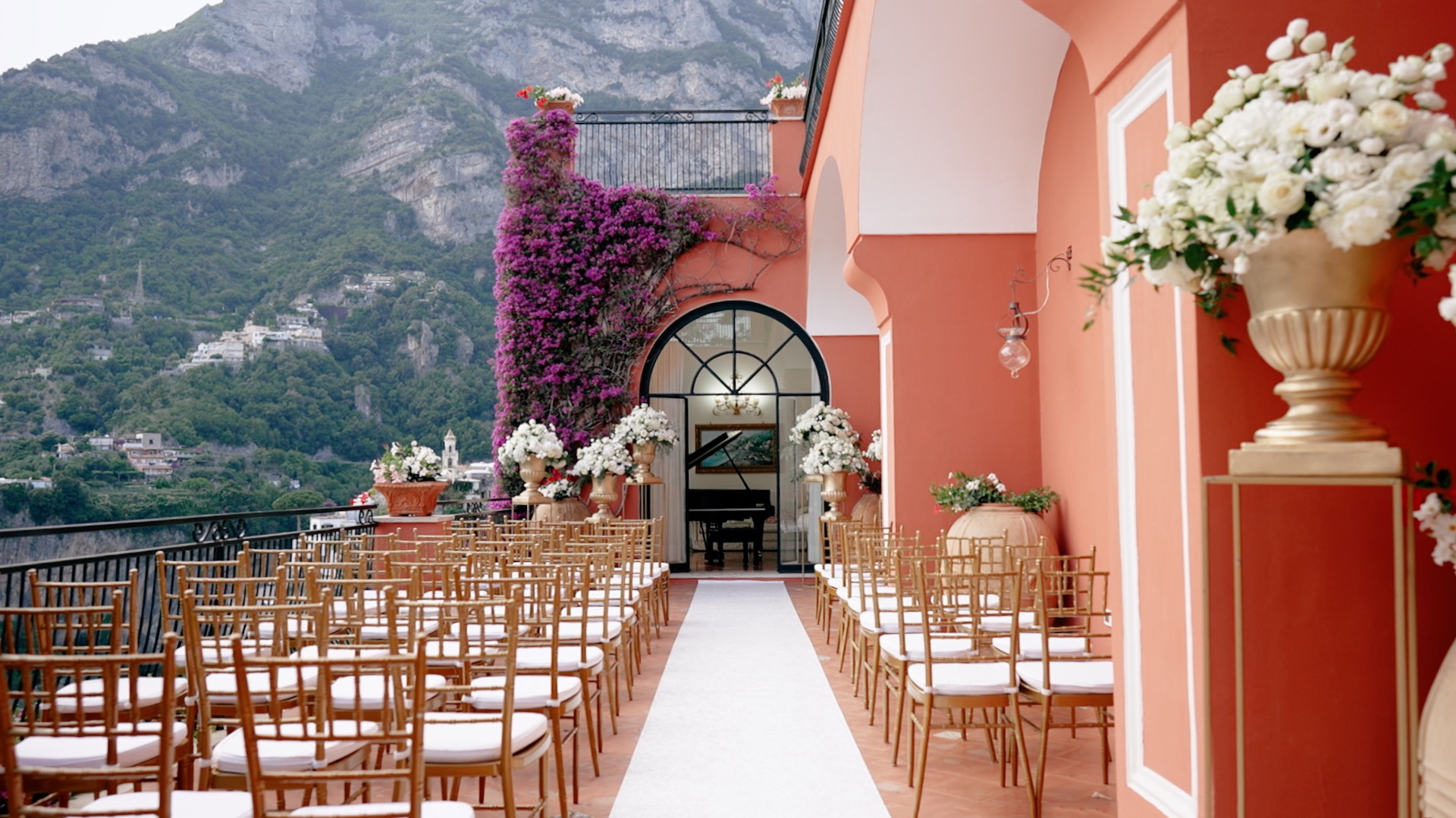 video matrimonio Positano