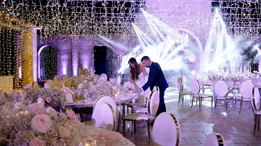 Wedding Lighting Setup